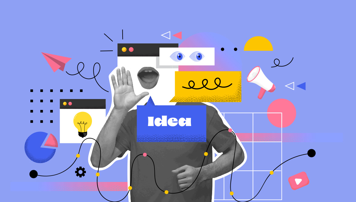business ideas collage