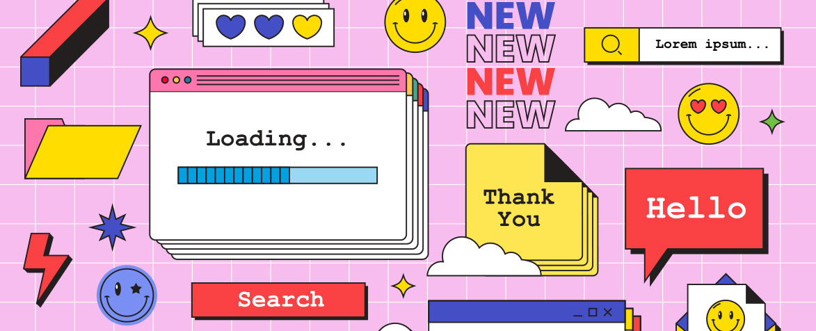 Website Links and Search Collage