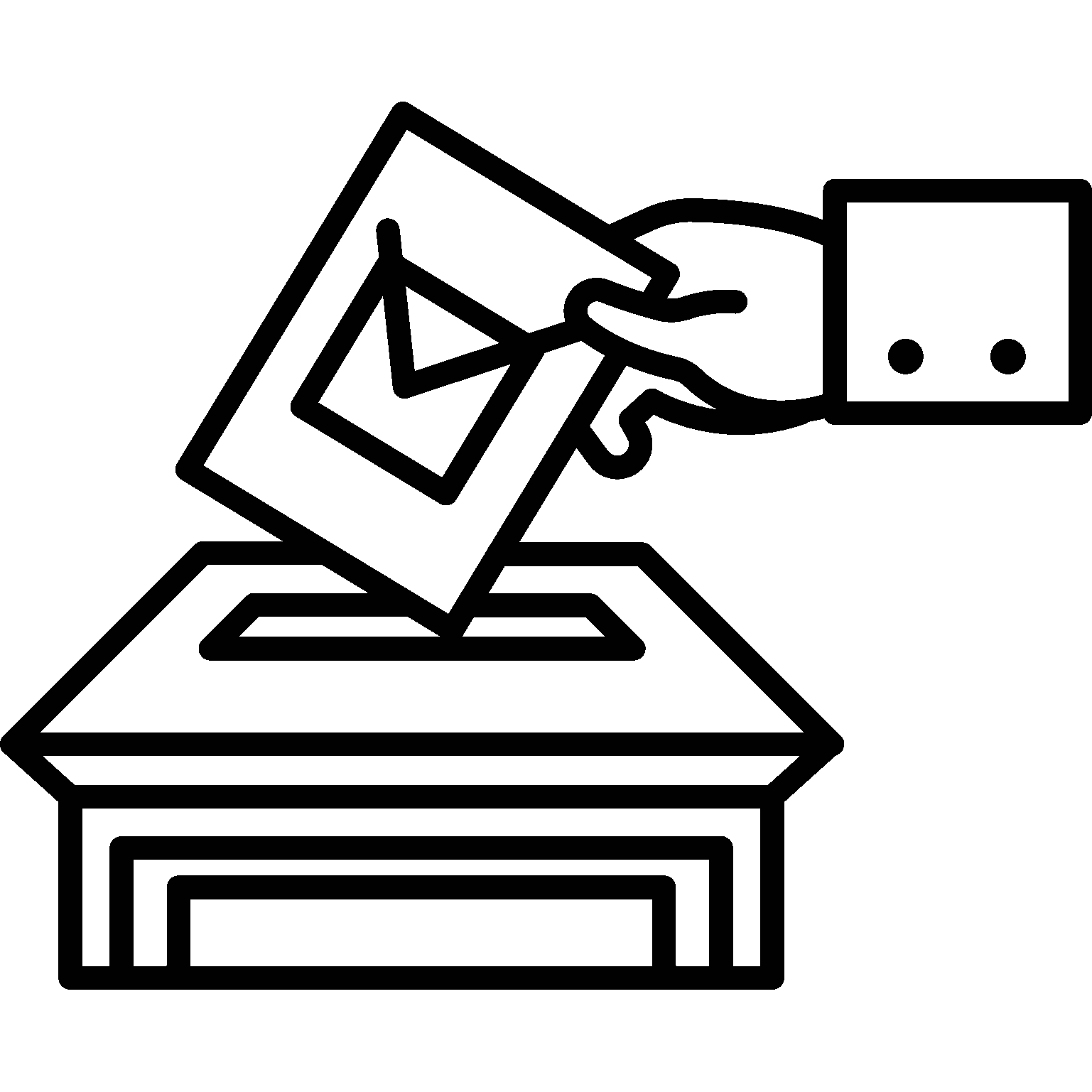 Polls and Survey Icon