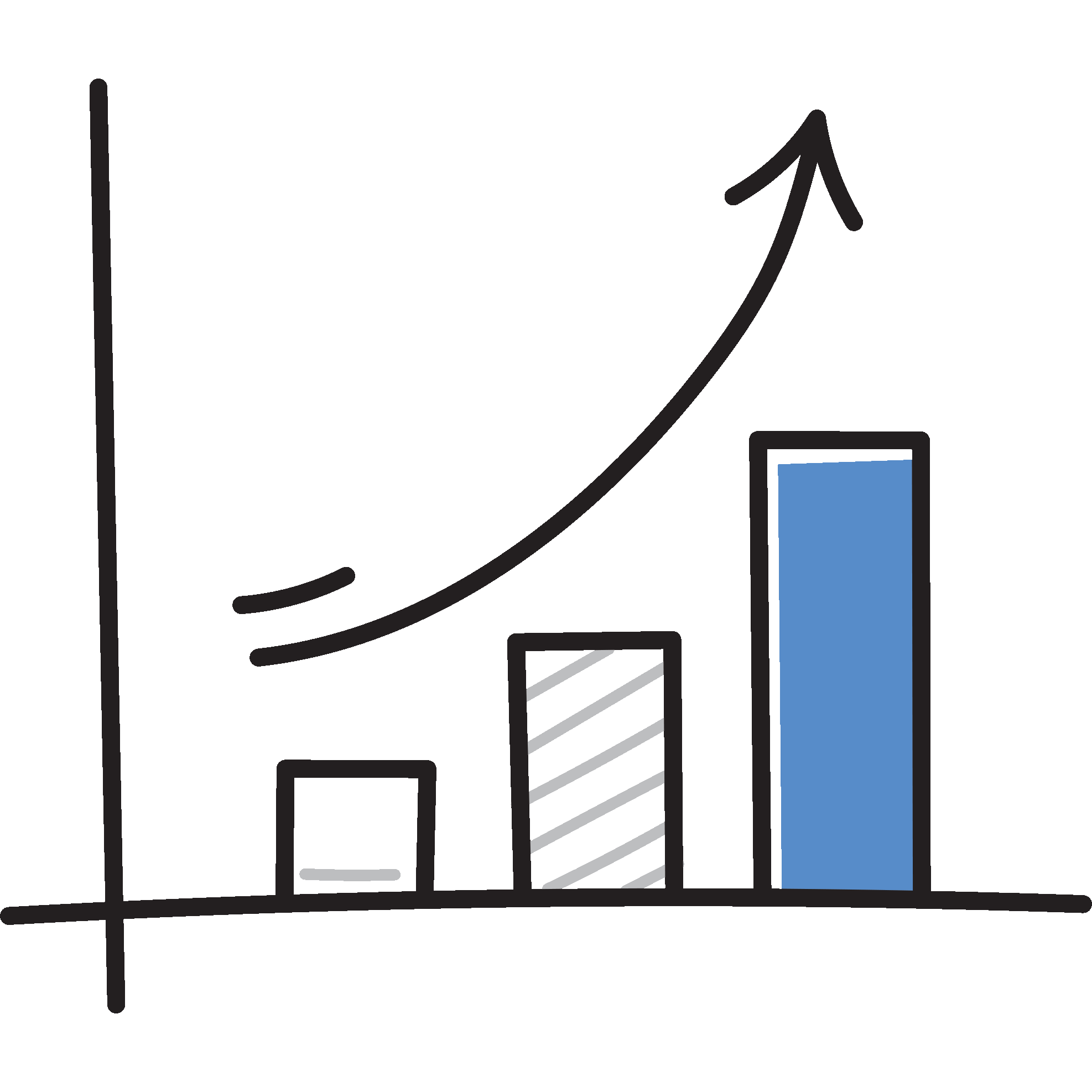 National Marketing Organization Icon of graph